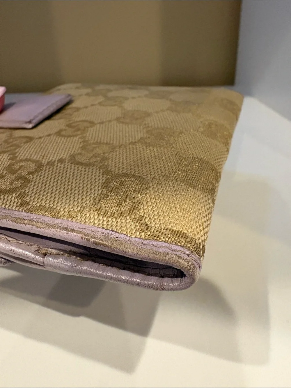 Vintage Gucci GG Canvas Wallet